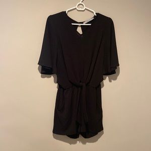Boutique Black Romper